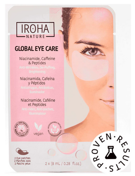 IROHA Nature Anti-Age Niacinamide Eye Patches 1 Pcs